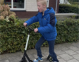 Joas op de step