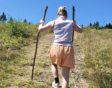 Noortje bergwandelen