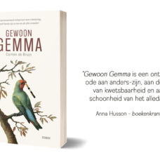 Cover Gewoon Gemma quote A Husson