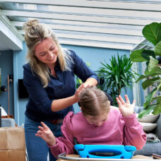 Stephanie en Anna zorg