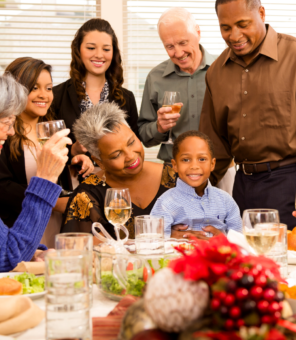 Feestdagen met familie