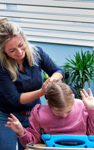 Stephanie en Anna zorg