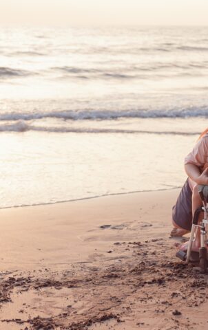 Strand rolstoel Shutterstock