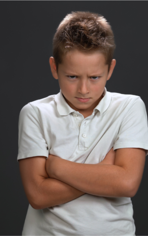 Woede aanval kinderen
