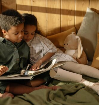 Boek lezen kind
