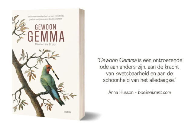 Cover Gewoon Gemma quote A Husson