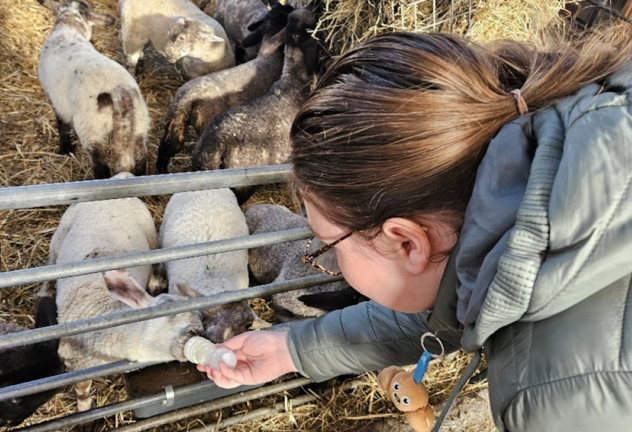 Mijn dochter staat altijd aan