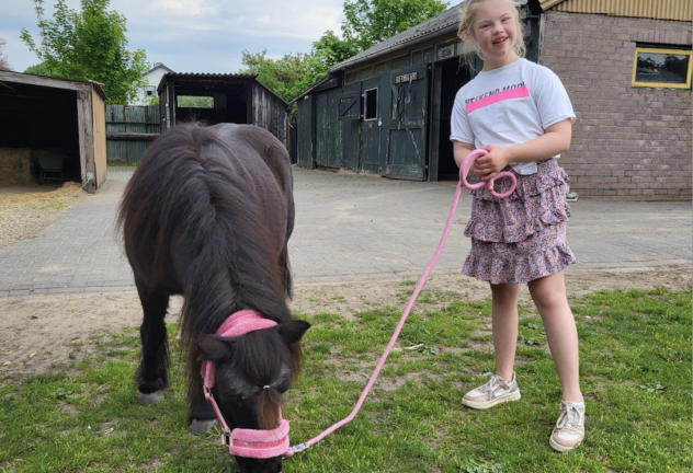 Noortje met pony