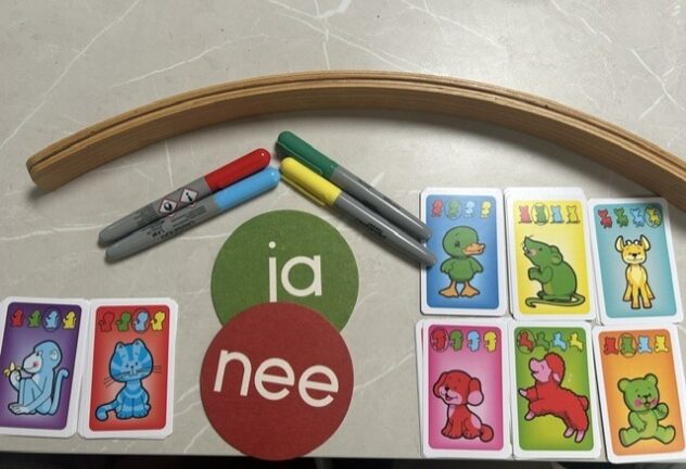 Spelletje Ja Nee briefwisseling