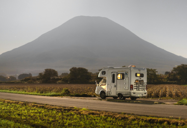 Vakantie camper Canva