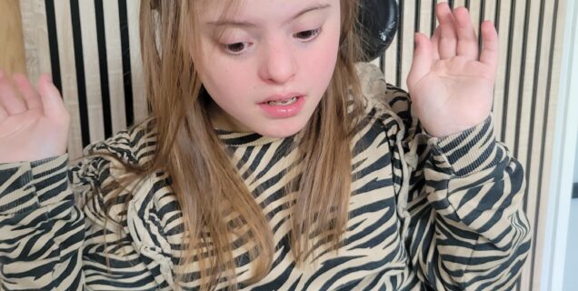 Anna in rolstoel