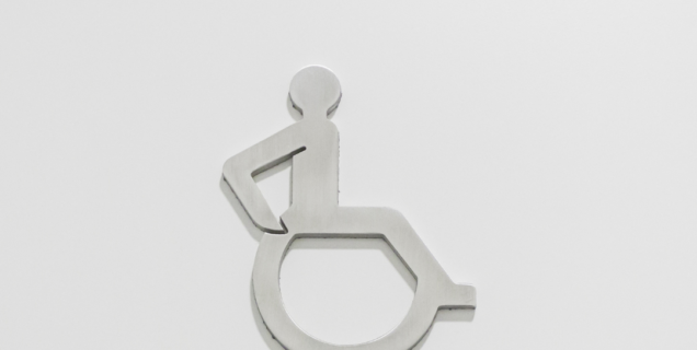 Invaliden toilet