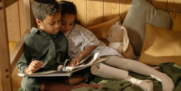Boek lezen kind